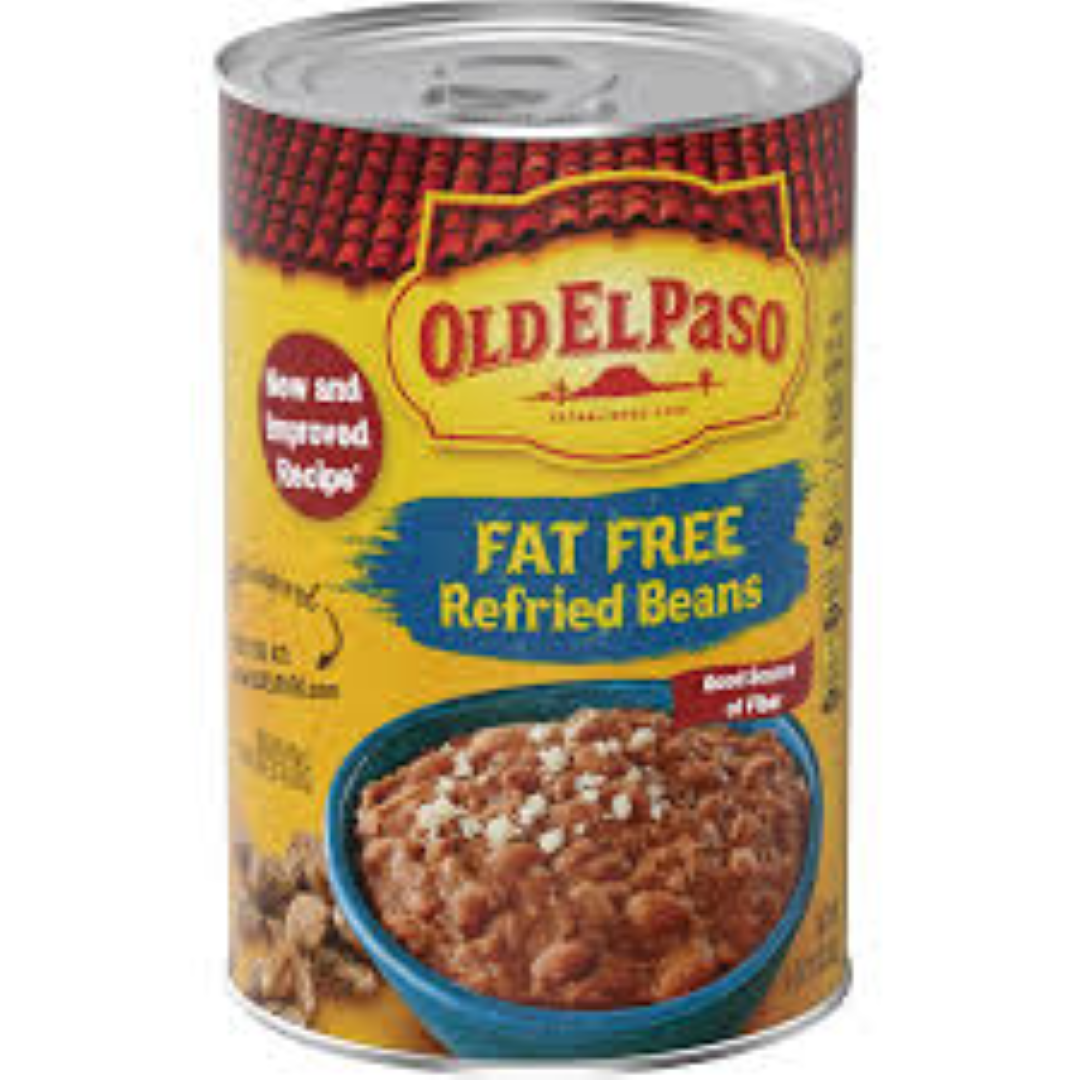 OEP REFRIED BEANS FAT FREE 453G